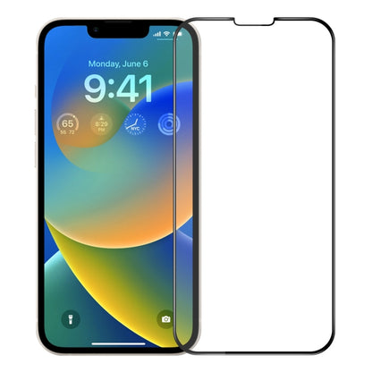 For iPhone 14 Plus PINWUYO 9H 3D Curved Full Explosion-proof Tempered Glass Film - iPhone 14 Plus Tempered Glass by PINWUYO | Online Shopping UK | buy2fix