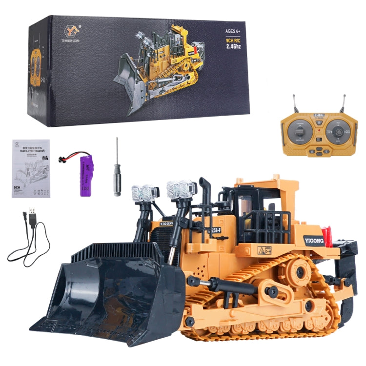Mofun 1046 2.4G remote control nine channel engineering vehicle 1:24 multi-function crawler heavy bulldozer - RC Cars by MoFun | Online Shopping UK | buy2fix