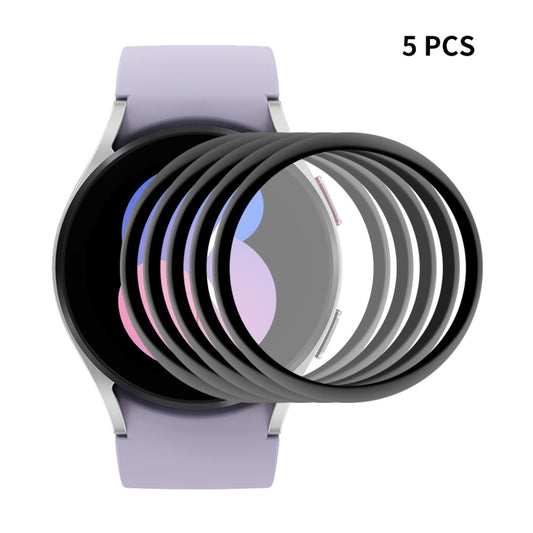 5 PCS For Samsung Galaxy Watch5 40mm ENKAY 3D PC + PMMA HD Full Coverage Screen Protector Film - Screen Protector by ENKAY | Online Shopping UK | buy2fix