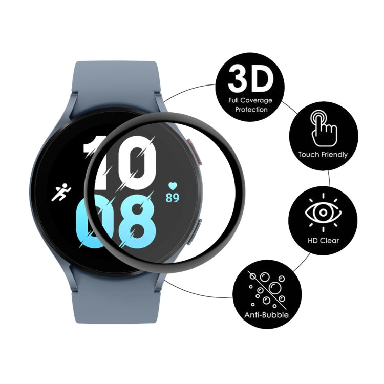 2 PCS For Samsung Galaxy Watch5 44mm ENKAY 3D Full Coverage PC + PMMA HD Screen Protector Film - Screen Protector by ENKAY | Online Shopping UK | buy2fix