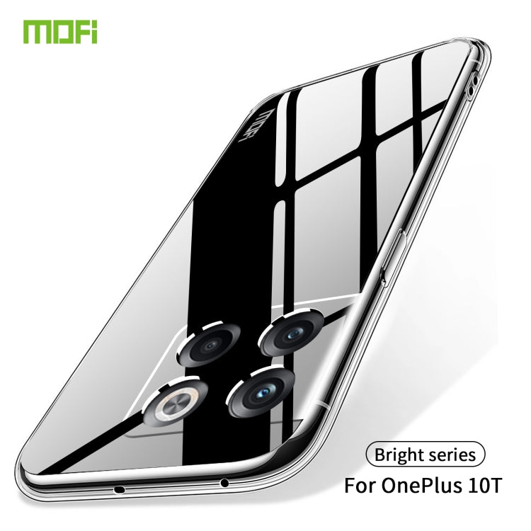 For OnePlus 10T / Ace Pro MOFI Ming Series Ultra-thin TPU Phone Case(Transparent) - OnePlus Cases by MOFI | Online Shopping UK | buy2fix