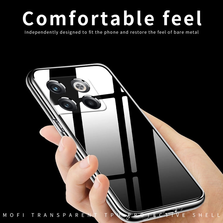 For OnePlus 10T / Ace Pro MOFI Ming Series Ultra-thin TPU Phone Case(Transparent) - OnePlus Cases by MOFI | Online Shopping UK | buy2fix