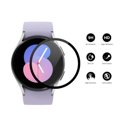 10 PCS For Samsung Galaxy Watch5 40mm ENKAY 9H Full Cover Tempered Glass Watch Film - Screen Protector by ENKAY | Online Shopping UK | buy2fix