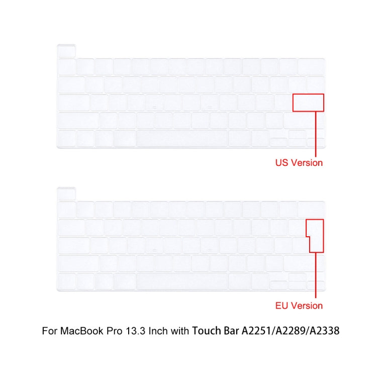 For MacBook Pro 13.3 A2251/A2289/A2338 ENKAY Hat-Prince 3 in 1 Spaceman Pattern Laotop Protective Crystal Case with TPU Keyboard Film / Anti-dust Plugs, Version:US(Spaceman No.1) - MacBook Pro Cases by ENKAY | Online Shopping UK | buy2fix