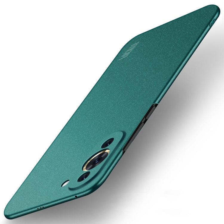 For Huawei Nova 10 Pro MOFI Fandun Series Frosted PC Ultra-thin Phone Case(Green) - Huawei Cases by MOFI | Online Shopping UK | buy2fix