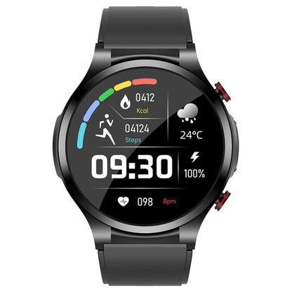 W11 1.32 inch Color Screen Smart Watch,Support Heart Rate Monitoring / Blood Pressure Monitoring(Black) - Smart Wear by buy2fix | Online Shopping UK | buy2fix