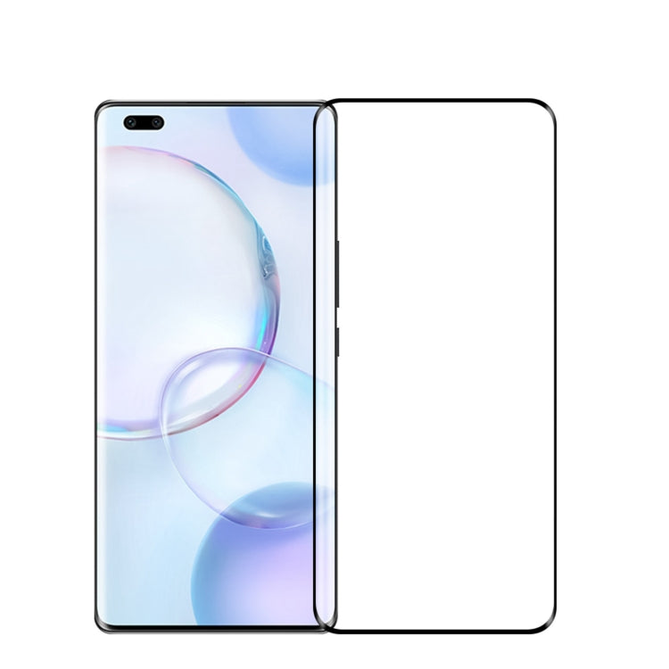 For Honor Magic5 Pro MOFI 9H 3D Explosion Proof Thermal Bending Full Screen Covered With Tempered Glass Film(Black) - Honor Tempered Glass by MOFI | Online Shopping UK | buy2fix