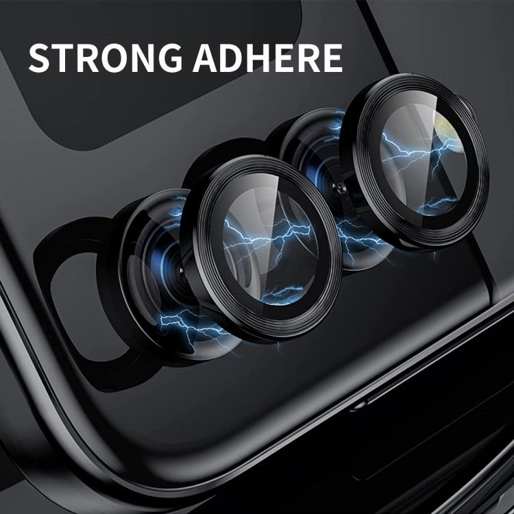 For Samsung Galaxy Z Flip4 / W23 Flip ENKAY Hat-Prince 9H Rear Camera Lens Aluminium Alloy Tempered Glass Film(Colorful) - Galaxy Z Flip4 5G Tempered Glass by ENKAY | Online Shopping UK | buy2fix