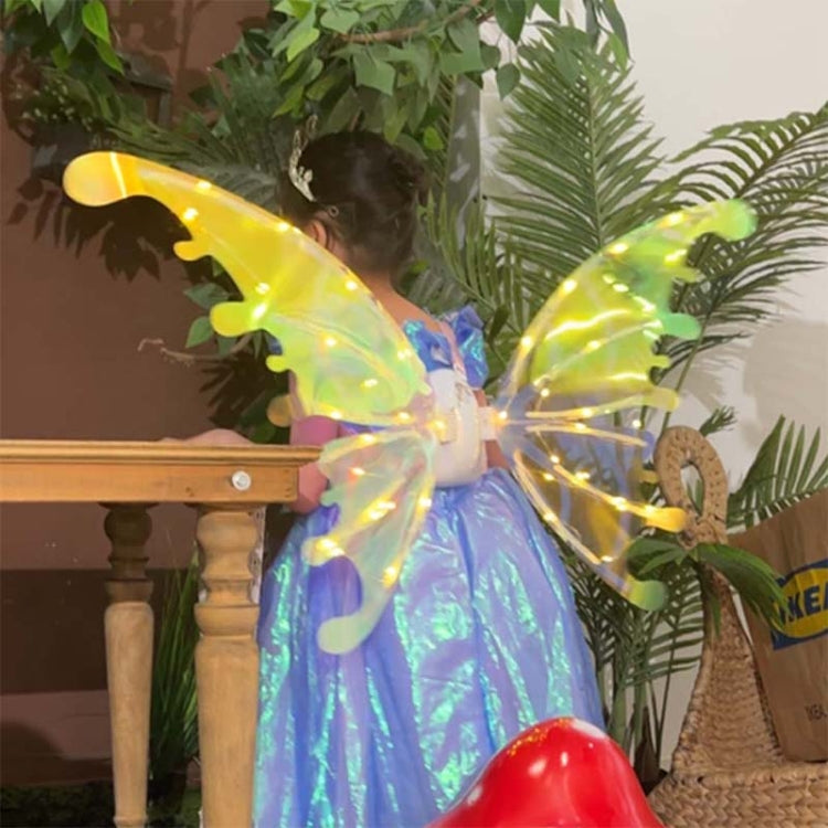 Rockwoo R01 DIY Electric Butterfly Elf Wings Toy With Light - Music Toys by buy2fix | Online Shopping UK | buy2fix