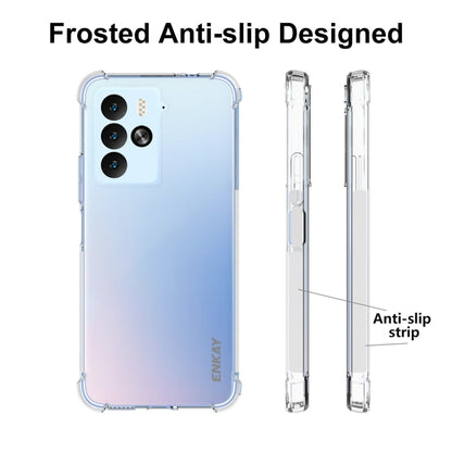 For HTC U23 Pro ENKAY Hat-Prince Transparent TPU Shockproof Phone Case - HTC by ENKAY | Online Shopping UK | buy2fix