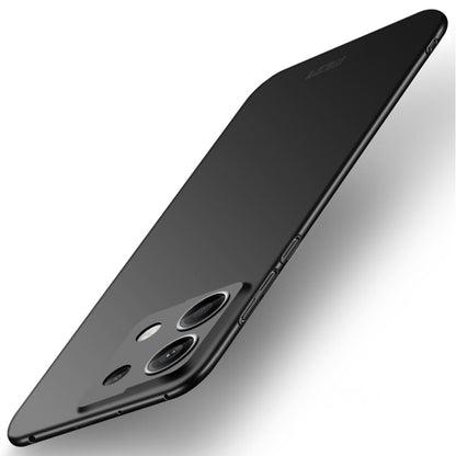 For Xiaomi Redmi Note 13 5G MOFI Micro-Frosted PC Ultra-thin Hard Phone Case(Black) - Xiaomi Cases by MOFI | Online Shopping UK | buy2fix