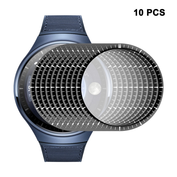 10pcs For Huawei Watch 4 Pro ENKAY 3D Full Coverage Soft PC Edge + PMMA HD Screen Protector Film - Screen Protector by ENKAY | Online Shopping UK | buy2fix