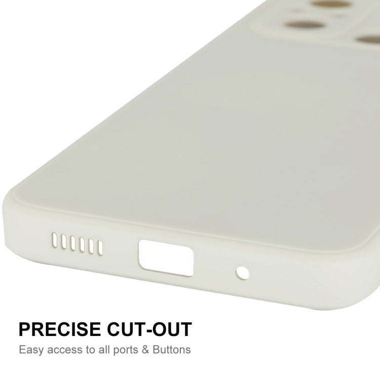 For Xiaomi Poco C55 / Redmi 12C ENKAY Liquid Silicone Phone Case with Tempered Film(Dark Blue) - Xiaomi Cases by ENKAY | Online Shopping UK | buy2fix