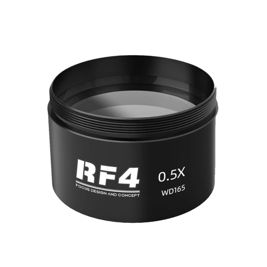 Ten-fold With Scale Microscope Wide-angle Eyepiece, RF4 0.5X microscope multiplier lens:600 - Microscope Magnifier Series by buy2fix | Online Shopping UK | buy2fix