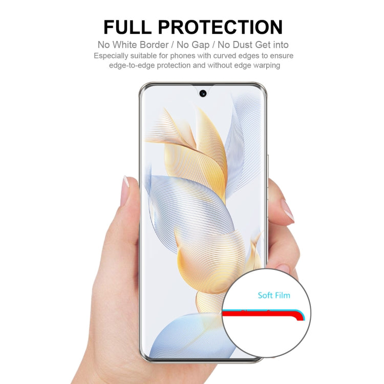 For Honor 90 / Huawei P60 / P60 Pro 2pcs ENKAY Full Glue Soft Explosion-proof Hydrogel Film - For Huawei by ENKAY | Online Shopping UK | buy2fix