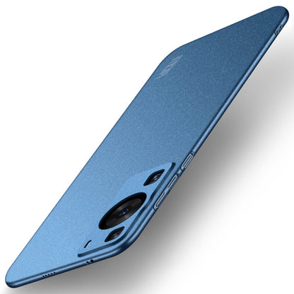 For Huawei P60 / P60 Pro MOFI Fandun Series Frosted PC Ultra-thin All-inclusive Phone Case(Blue) - Huawei Cases by MOFI | Online Shopping UK | buy2fix