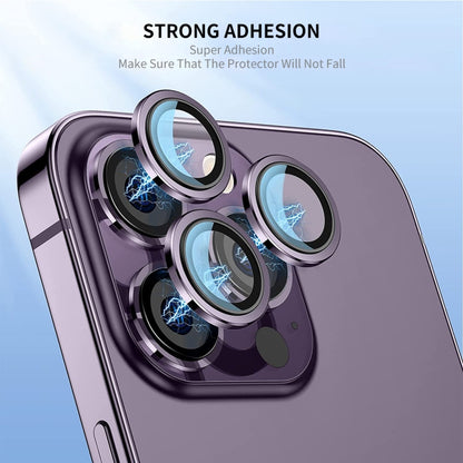 For iPhone 15 / 15 Plus ENKAY AR Anti-reflection Camera Lens Glass Full Film(Blue) - iPhone 15 Plus Tempered Glass by ENKAY | Online Shopping UK | buy2fix