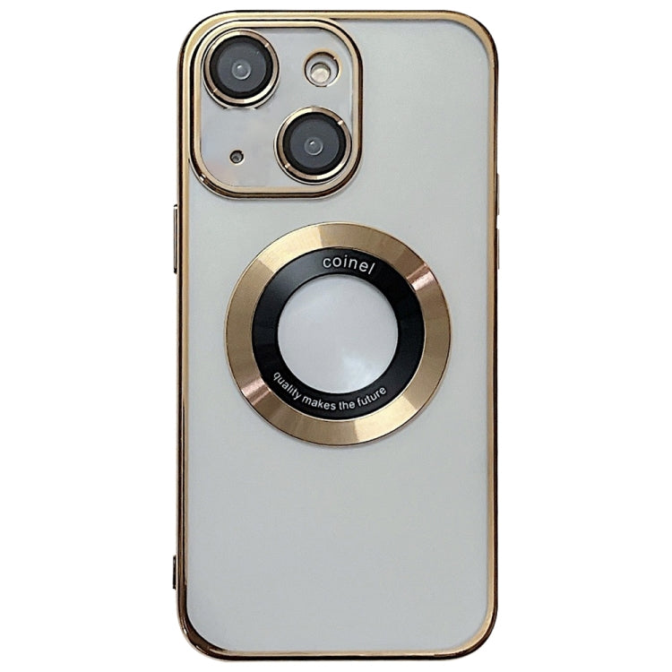 For iPhone 13 Magsafe Electroplating TPU Phone Case(Gold) - iPhone 13 Cases by buy2fix | Online Shopping UK | buy2fix