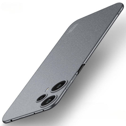 For Xiaomi Redmi Note 12 Turbo /Poco F5 5G MOFI Fandun Series Frosted PC Ultra-thin All-inclusive Phone Case(Gray) - Xiaomi Cases by MOFI | Online Shopping UK | buy2fix