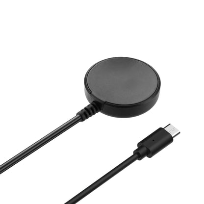 For Samsung Galaxy Watch 6 Magnetic Type-C Interface Watch Charger(Black) - Charger by buy2fix | Online Shopping UK | buy2fix