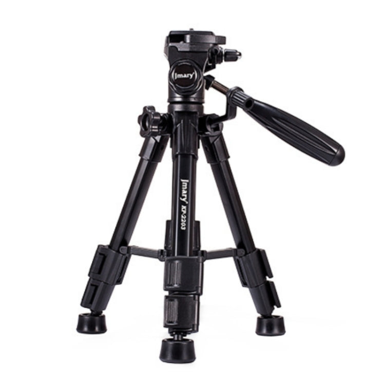 JMARY KP-2203 Portable Aluminum Alloy Telescopic SLR Camera Phone Photography Tripod(Red) - Tripods by Jmary | Online Shopping UK | buy2fix