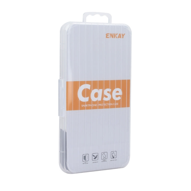 For iPhone 15 ENKAY MagSafe Matte TPU Phone Case with Lens Film & Screen Glass Film(Dark Blue) - iPhone 15 Cases by ENKAY | Online Shopping UK | buy2fix