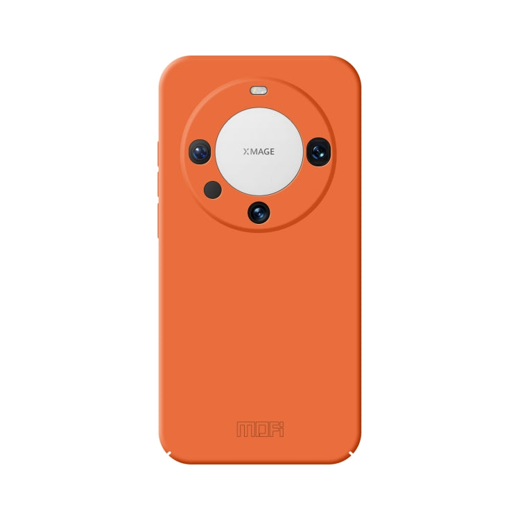 For Huawei Mate 60 MOFI Qin Series Skin Feel All-inclusive PC Phone Case(Orange) - Huawei Cases by MOFI | Online Shopping UK | buy2fix