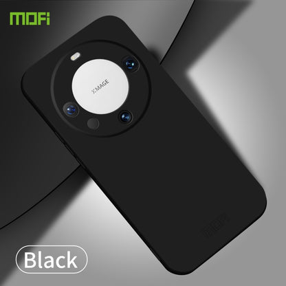 For Huawei Mate 60 Pro MOFI Qin Series Skin Feel All-inclusive PC Phone Case(Black) - Huawei Cases by MOFI | Online Shopping UK | buy2fix