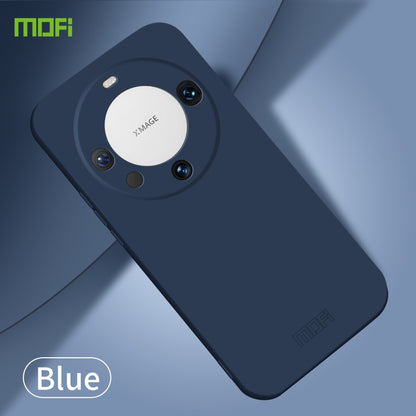 For Huawei Mate 60 Pro MOFI Qin Series Skin Feel All-inclusive PC Phone Case(Blue) - Huawei Cases by MOFI | Online Shopping UK | buy2fix