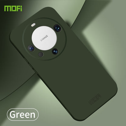 For Huawei Mate 60 Pro MOFI Qin Series Skin Feel All-inclusive PC Phone Case(Green) - Huawei Cases by MOFI | Online Shopping UK | buy2fix