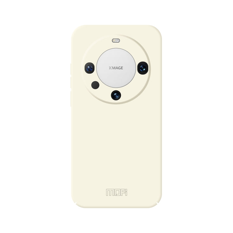 For Huawei Mate 60 Pro MOFI Qin Series Skin Feel All-inclusive PC Phone Case(Beige) - Huawei Cases by MOFI | Online Shopping UK | buy2fix