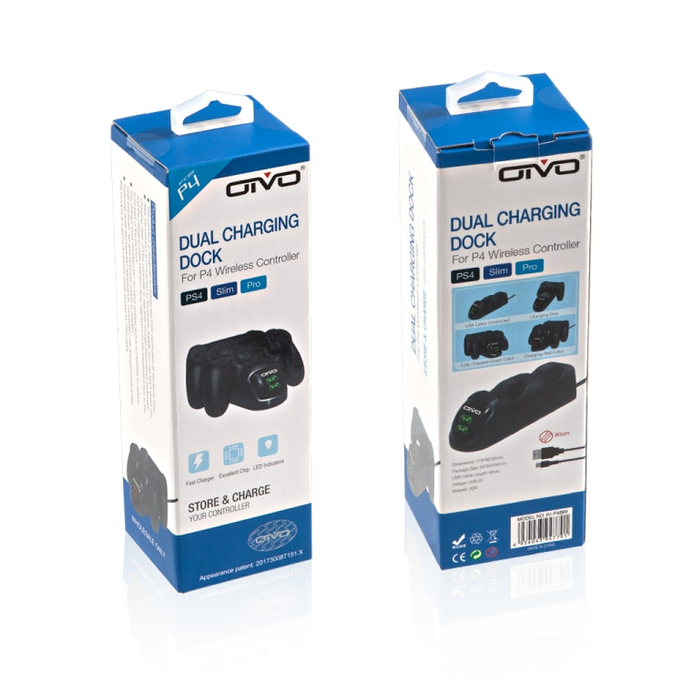 OIVO IV-P4889 Dual Charging Dock for PS4 Wireless Controller - Toys & Hobbies by buy2fix | Online Shopping UK | buy2fix