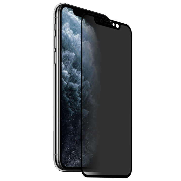 For iPhone 11 Pro Max / XS Max ENKAY Hat-Prince 0.26mm 9H 2.5D Privacy Anti-glare Full Screen Tempered Glass Film - iPhone 11 Tempered Glass by ENKAY | Online Shopping UK | buy2fix