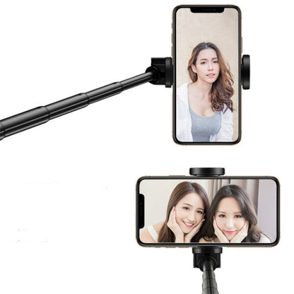 Mini Wireless Bluetooth Phone Selfie Stick Aluminum Handheld Selfie Stick Travel Artifact(Black) - Consumer Electronics by buy2fix | Online Shopping UK | buy2fix