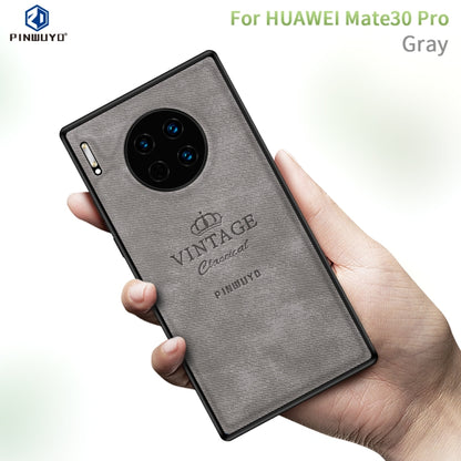 For Huawei Mate 30 Pro PINWUYO Zun Series PC + TPU + Skin Waterproof and Anti-fall All-inclusive Protective Case(Gray) - Huawei Cases by PINWUYO | Online Shopping UK | buy2fix