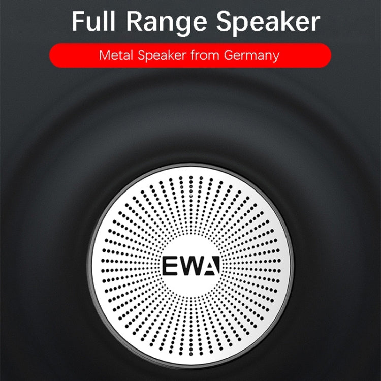 EWA A103 Portable Bluetooth Speaker Wireless Heavy Bass Bomm Box Subwoofer Phone Call Surround Sound Bluetooth Shower Speaker(Blue) - Apple Accessories by EWA | Online Shopping UK | buy2fix