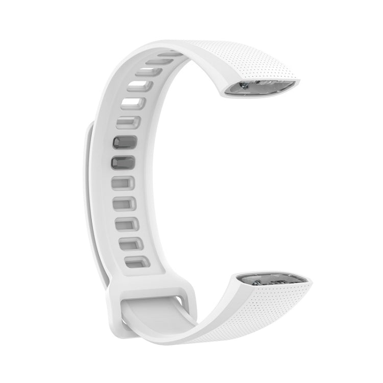 For Huawei Band 2 Pro / Band 2 / ERS-B19 / ERS-B29 Sports Bracelet Silicone Watch Band(White) - Smart Wear by buy2fix | Online Shopping UK | buy2fix