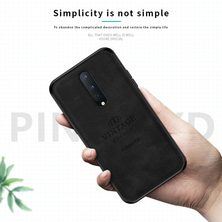 For Oneplus 8 PINWUYO Zun Series PC + TPU + Skin Waterproof And Anti-fall All-inclusive Protective Shell(Black) - OnePlus Cases by PINWUYO | Online Shopping UK | buy2fix