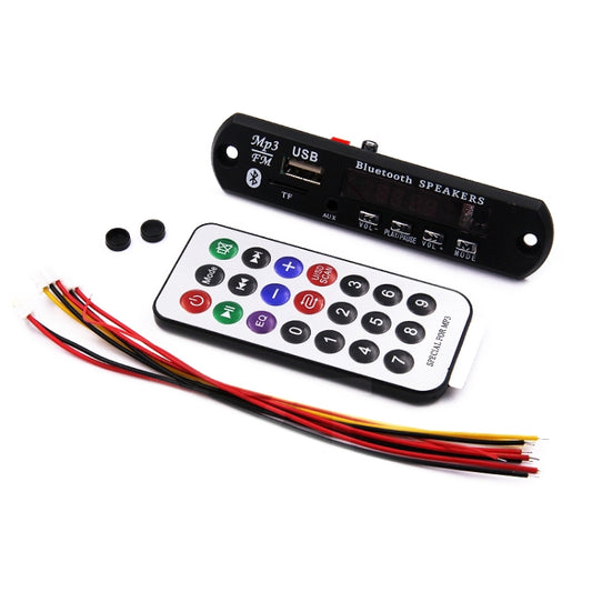 12V MP3 WMA Decoder Board Audio Module USB TF Radio with Bluetooth for Car accessories - Consumer Electronics by buy2fix | Online Shopping UK | buy2fix
