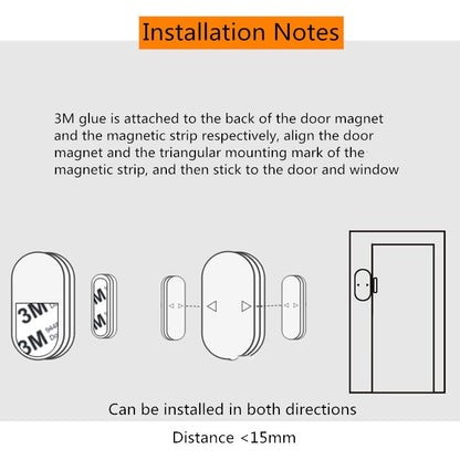 MC-03 130dB Multi-function Door and Window Anti-theft Alarm with  5 Modes - Security by buy2fix | Online Shopping UK | buy2fix