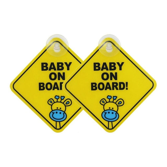 20 PCS Car Sticker BABY ON BOARD Warning Safty Sign Vinyl Decal Style 1 - Decorative Sticker by buy2fix | Online Shopping UK | buy2fix