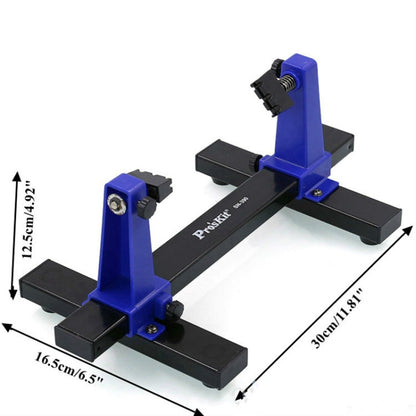 Proskit SN-390 Adjustable Rotary Welding Auxiliary Clamp Seat Circuit Board Repair Fixture - Soldering Iron Stand by ProsKit | Online Shopping UK | buy2fix