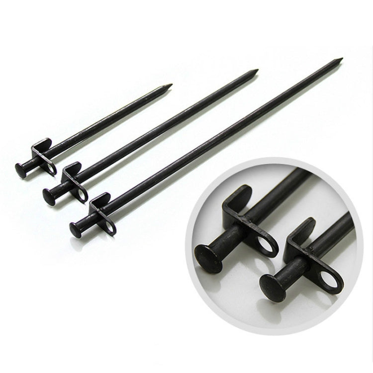 5 PCS Reinforced Long Outdoor Camping Tent Nail Steel Nails, Length:20cm - Tents & Accessories by buy2fix | Online Shopping UK | buy2fix