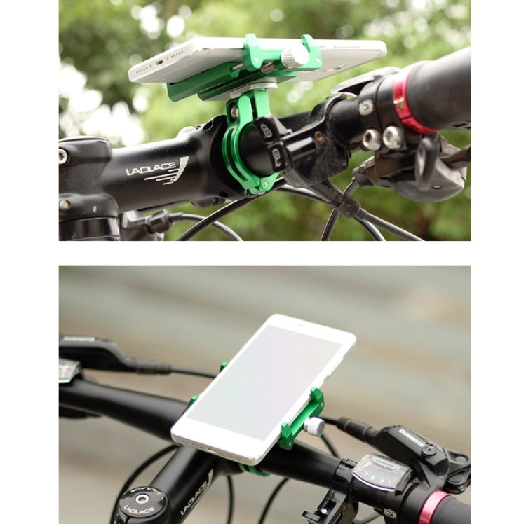 GUB Bicycle Aluminum Alloy Mobile Phone Bracket Navigation Bracket Motorcycle Mobile Phone Holder(Gray) - Holders by GUB | Online Shopping UK | buy2fix