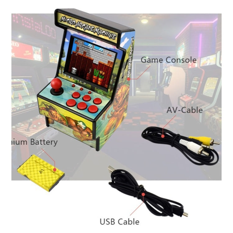 Retro Mini Arcade Handheld Game Console 16-bit Built-in 156 Games (Arcade 2 #) - Pocket Console by buy2fix | Online Shopping UK | buy2fix