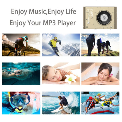 C26 IPX8 Waterproof Swimming Diving Sports MP3 Music Player with Clip & Earphone, Support FM, Memory:4GB(Blue) - Consumer Electronics by buy2fix | Online Shopping UK | buy2fix