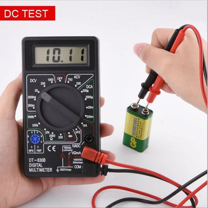 DT830B Mini Digital Multimeter Electrical Instrument - Consumer Electronics by buy2fix | Online Shopping UK | buy2fix