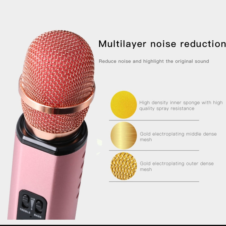 K6 Portable Inner Magnetic Dual Speaker Bluetooth Phone Computer Microphone(Gold) - Consumer Electronics by buy2fix | Online Shopping UK | buy2fix