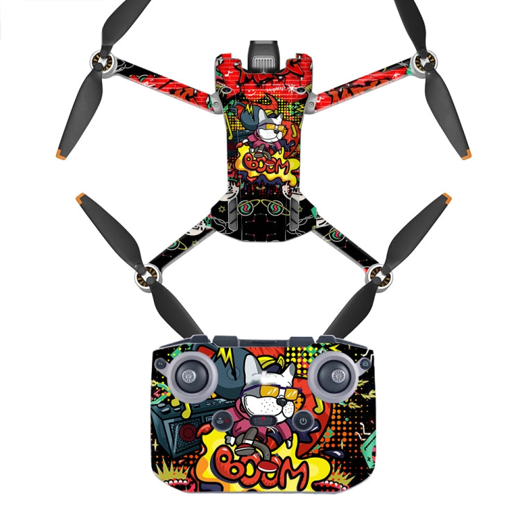 Full Surround Style Waterproof  Sticker For DJI Mini 3 Pro RC-N1 Ordinary Version(Mn3-13) - Stickers by buy2fix | Online Shopping UK | buy2fix