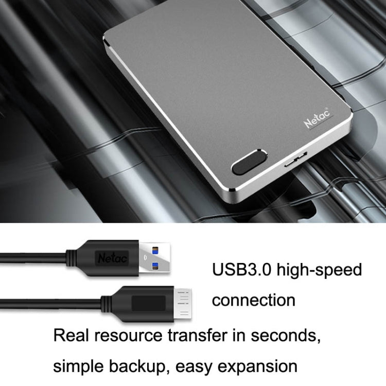 Netac K330 High Speed 2.5 Inch Fingerprint Encrypted Mobile Hard Drive, Capacity: 2TB - External Hard Drives by Netac | Online Shopping UK | buy2fix